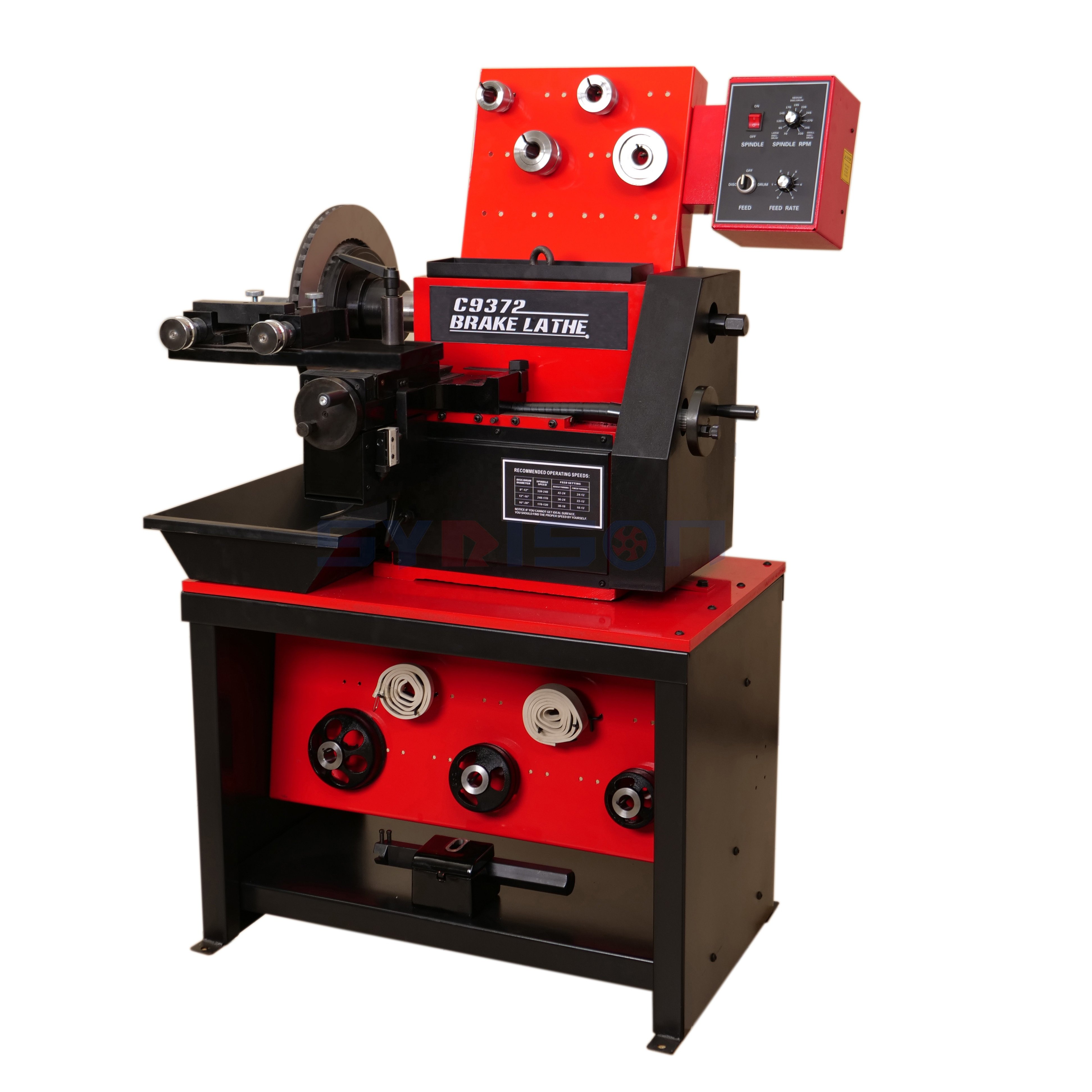 High Quality C9372 Fastest off Car Brake Lathe Brake Disc Skimming Machine Automatic Brake Disc and Drum Lathe Machine for Sale